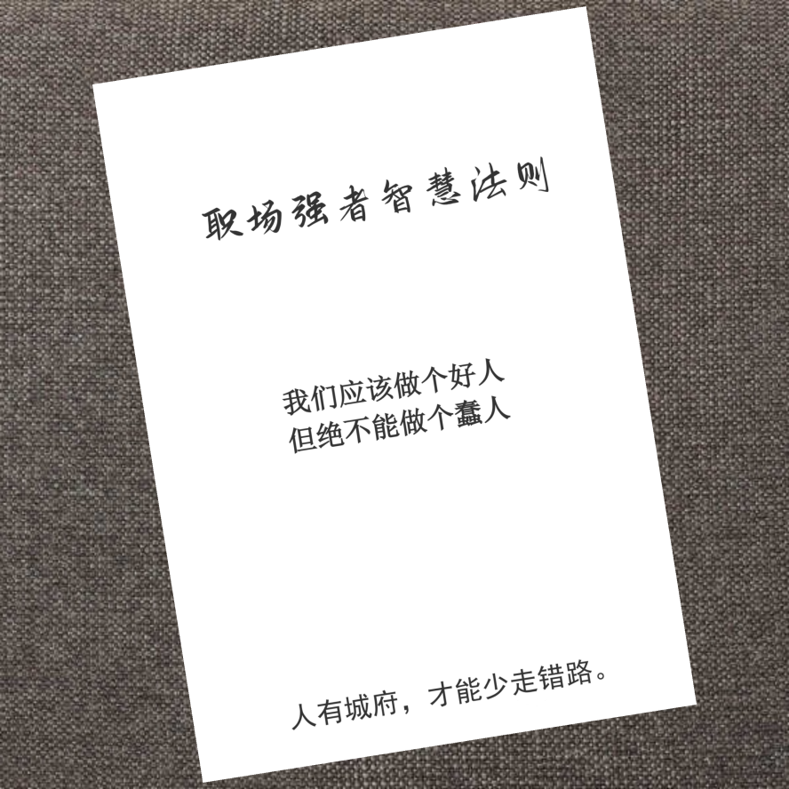 职场强者智慧法则
