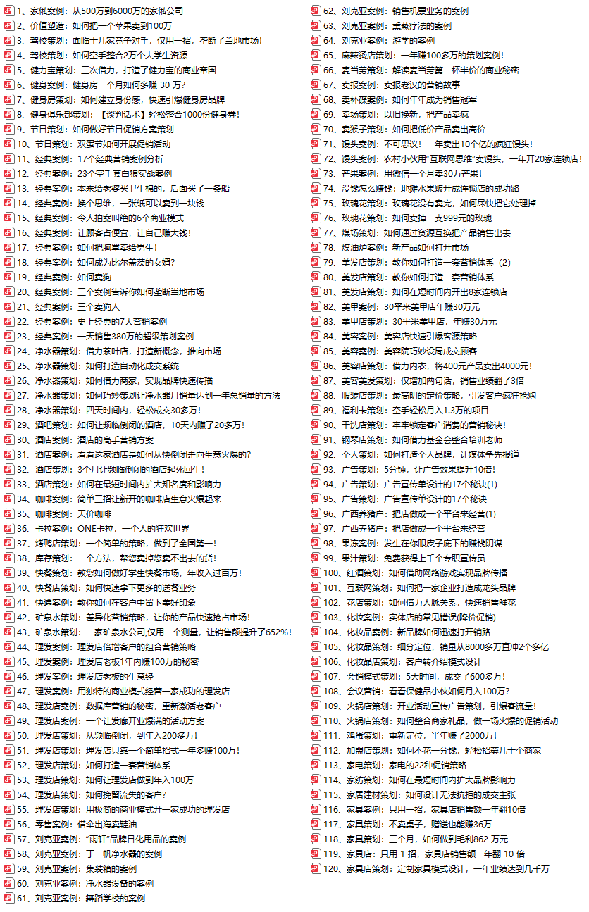 营销策划经典案例第8集