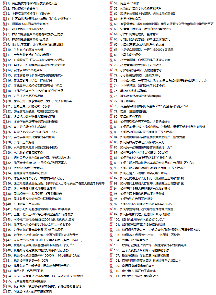 营销策划经典案例第5集
