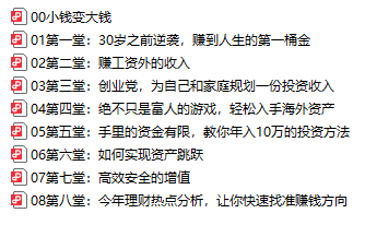 钱生钱秘籍，让你的财富快速增长！