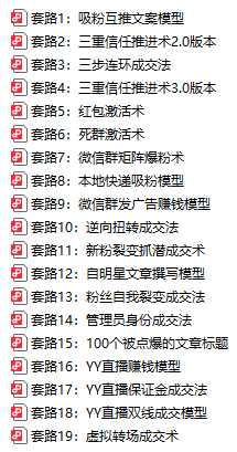 社群营销赚钱套路十九种