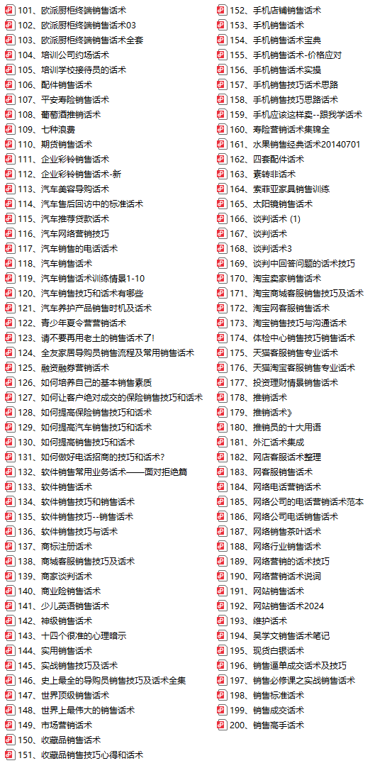 360行营销话术汇集第2册