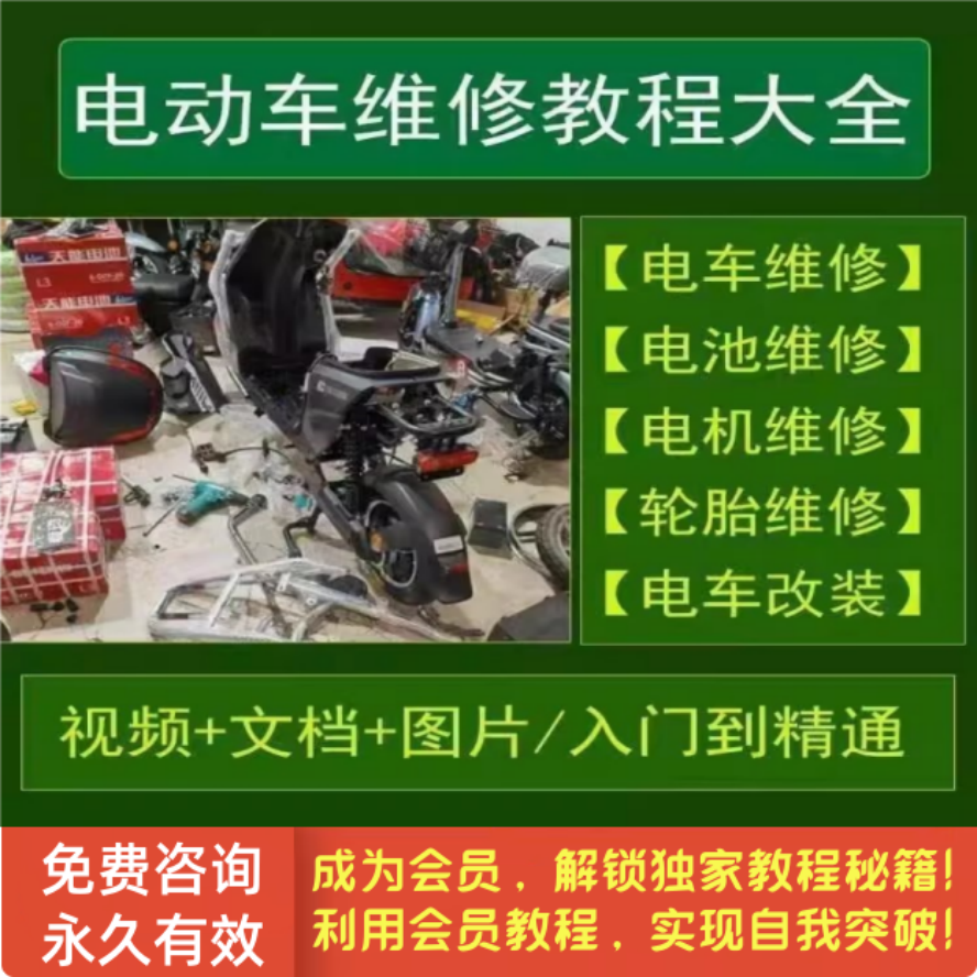 电动自行车维修视频教程电动车充电器控制器自学大全专业修理技术 (2)