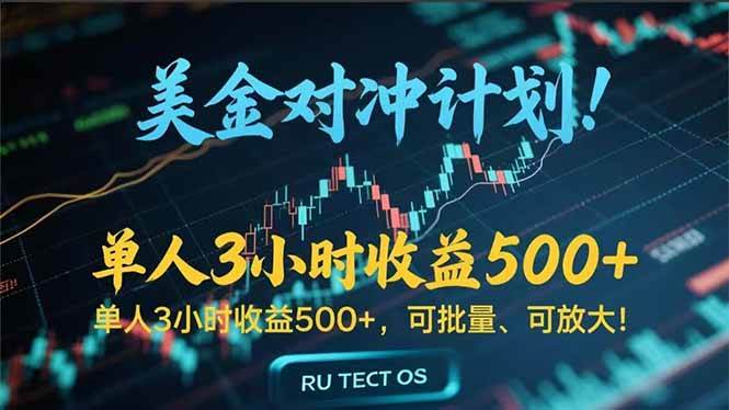 长久稳定的撸美金项目，平均3小时收入 500+，可公司实地考察实地操作！