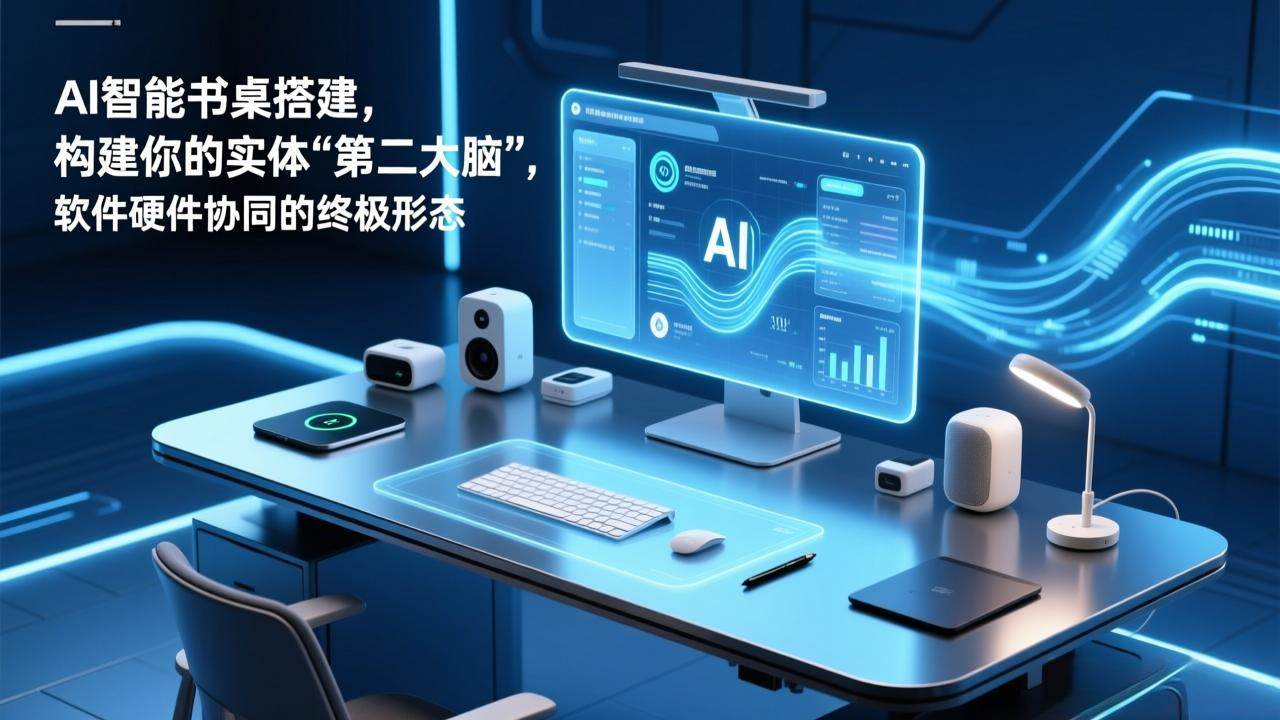 AI智能书桌搭建，构建你的实体“第二大脑”，软件硬件协同的终极形态
