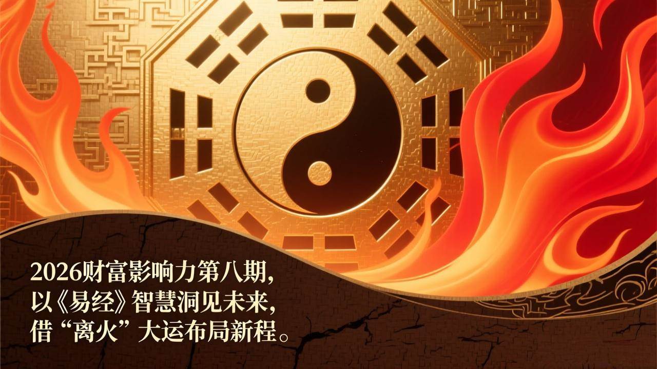 2026财富影响力第八期，以《易经》智慧洞见未来，借“离火”大运布局新程