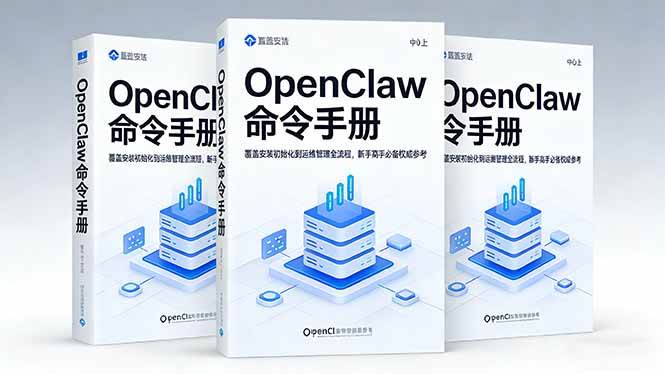 OpenClaw命令手册：覆盖安装初始化到运维管理全流程，新手高手必备权威参考